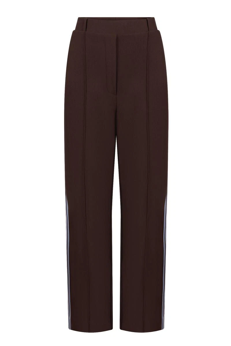 Jansen Amsterdam Pantalon ALEIDAS W26 Bruin 4