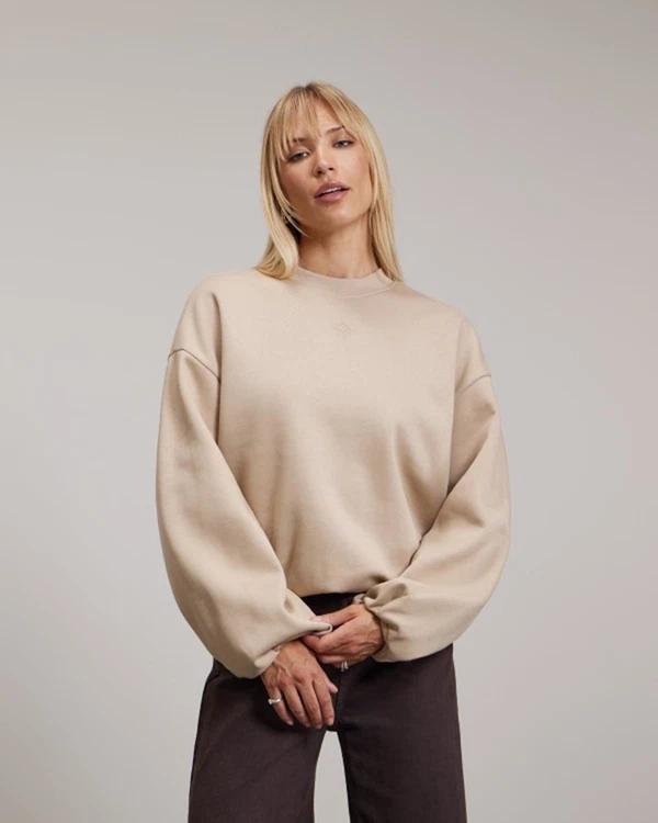 Pink Noir Sweater Orea Beige 1