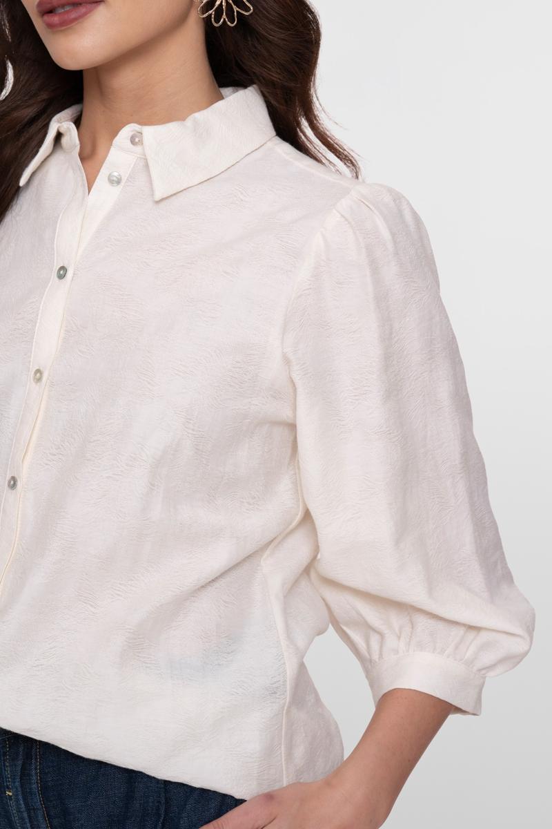 Geisha Blouse 63150-32 Off-White 5