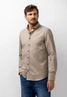 State of Art Overhemd 211-26210 Taupe 1