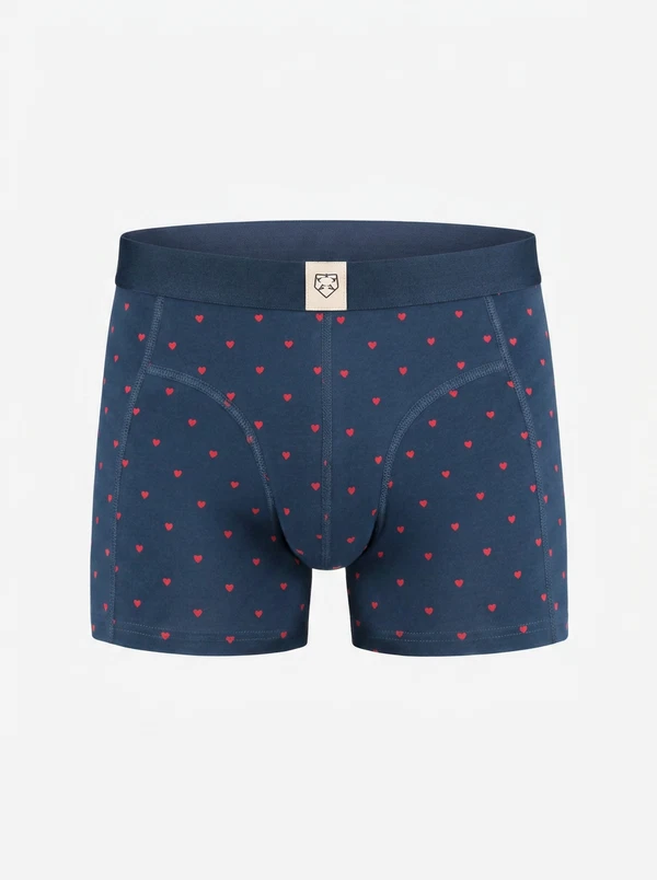 A-dam Boxershort Valentijn  Blauw 1