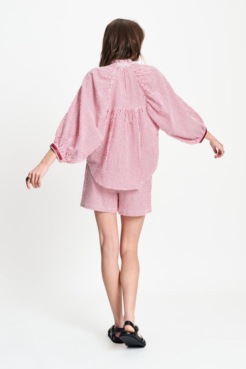 POM Amsterdam Blouse SP9585 Rood 3