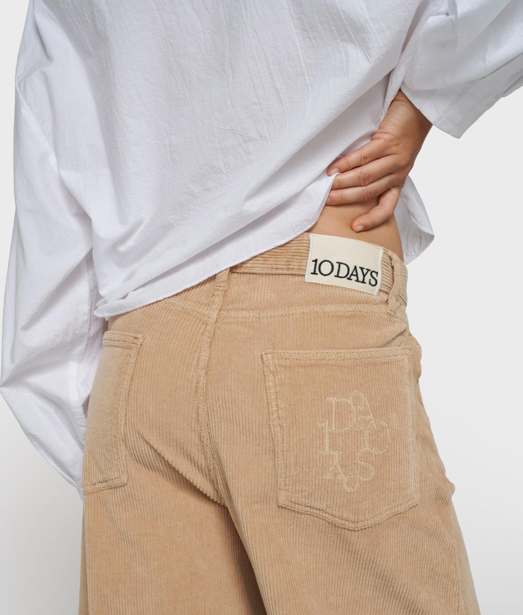 10DAYS Pantalon 20-054-6204 Oranje 4