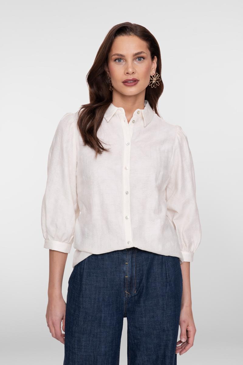 Geisha Blouse 63150-32 Off-White 1