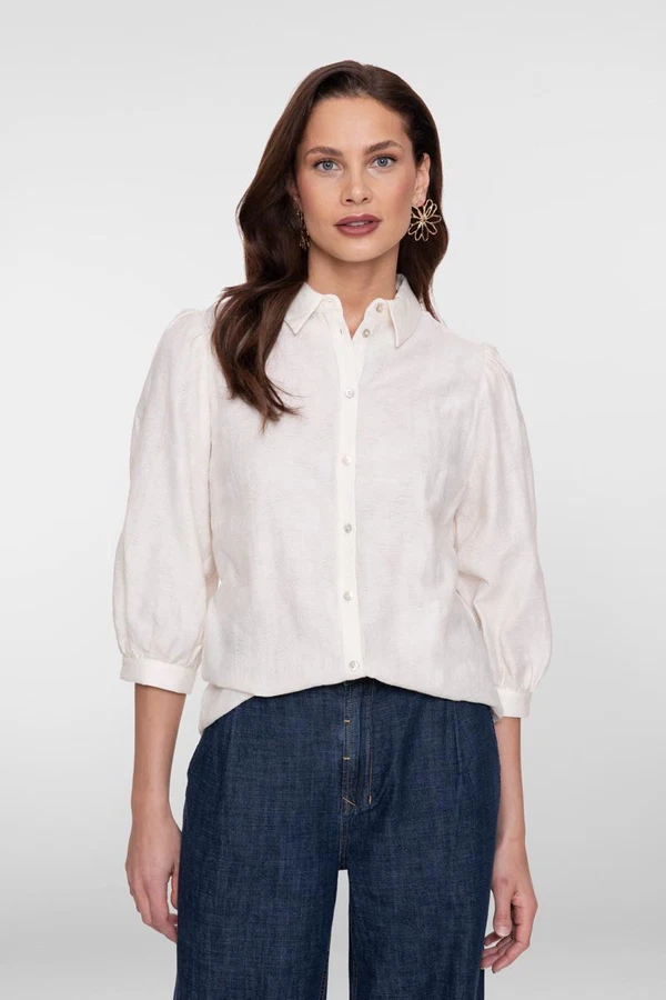 Geisha Blouse 63150-32 Off-White 1