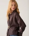 Summum Blouse 2s3524-12492 Bruin 4