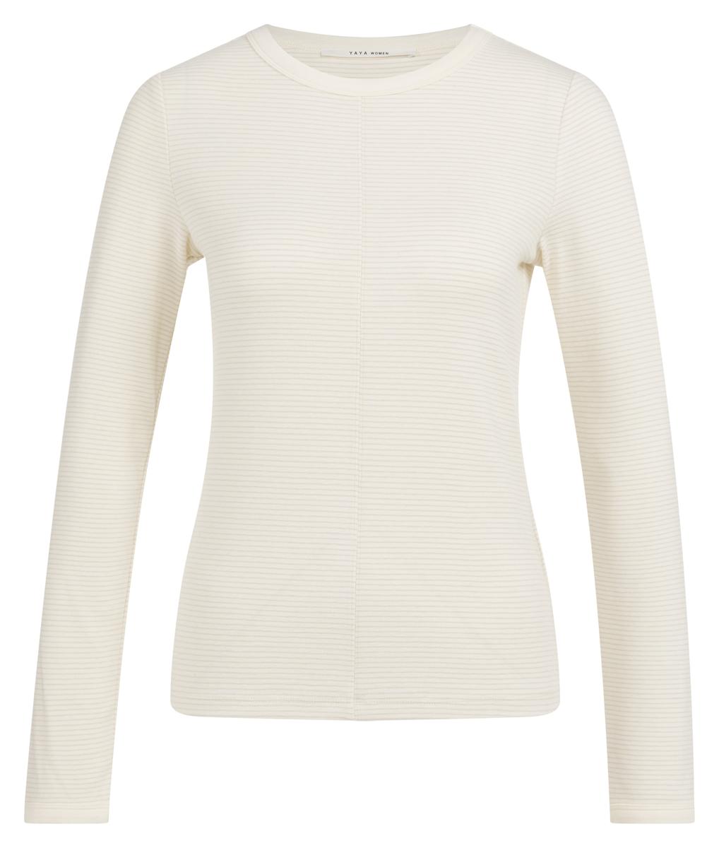 YAYA Longsleeve 01-709352-602 Off-White 2