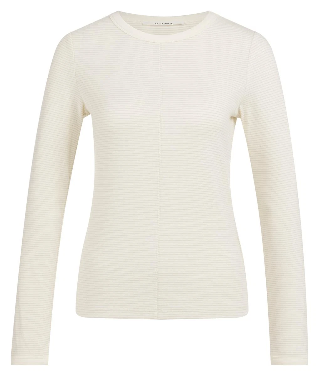 YAYA Longsleeve 01-709352-602 Off-White 2