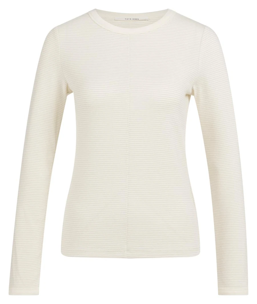 YAYA Longsleeve 01-709352-602 Off-White 2