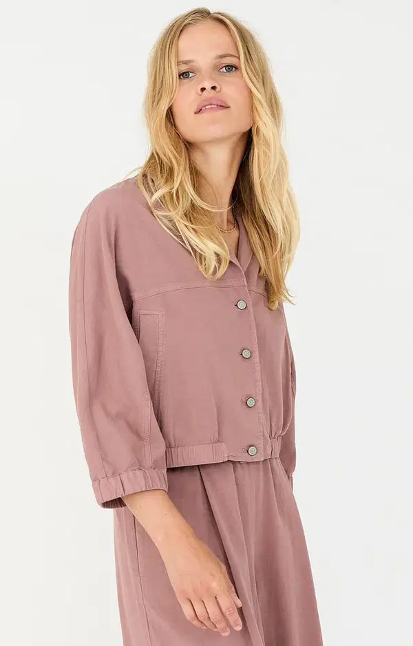 Moscow Blouse Femmy Roze 1