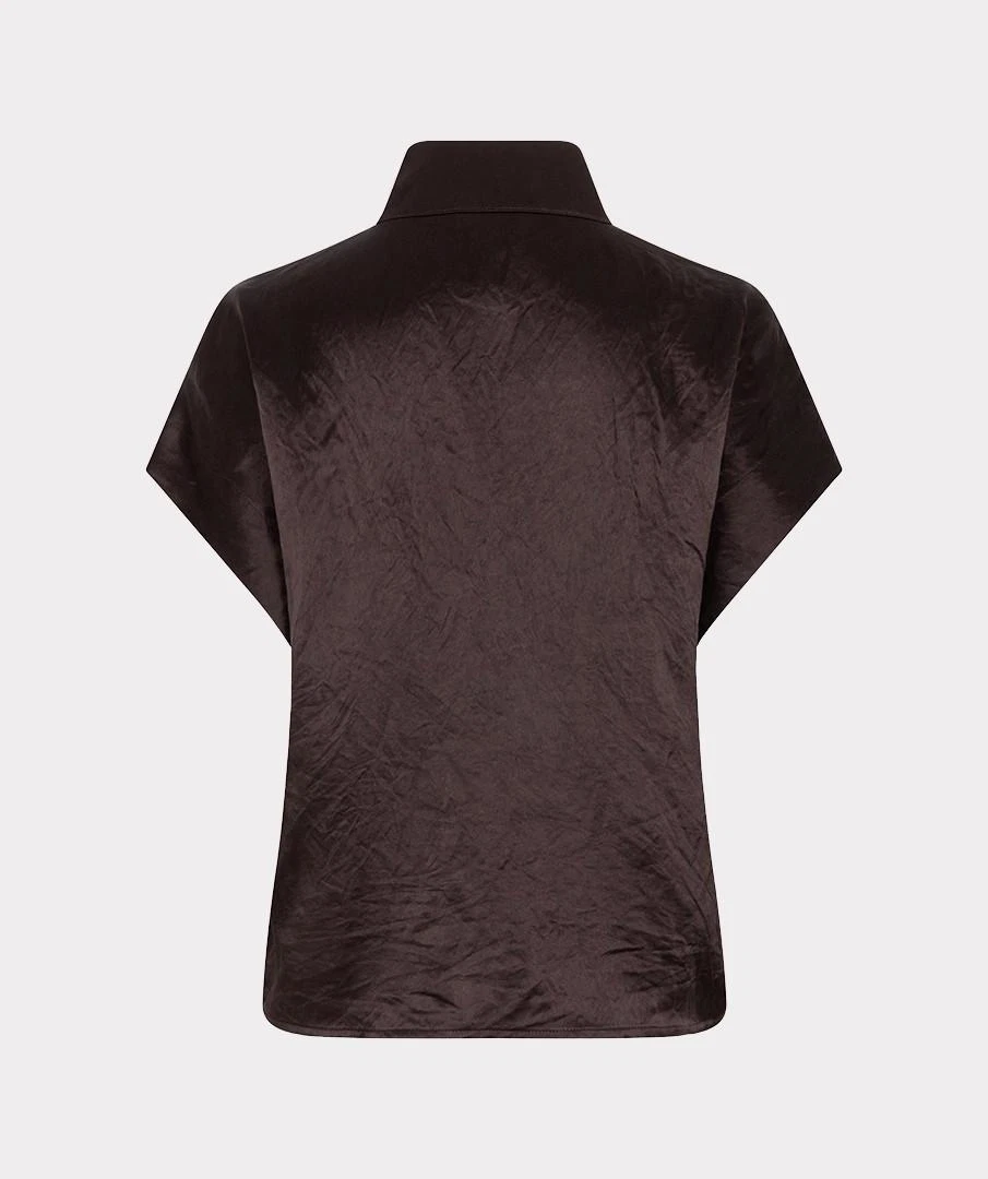 EsQualo Blouse F26.05545 Bruin 4