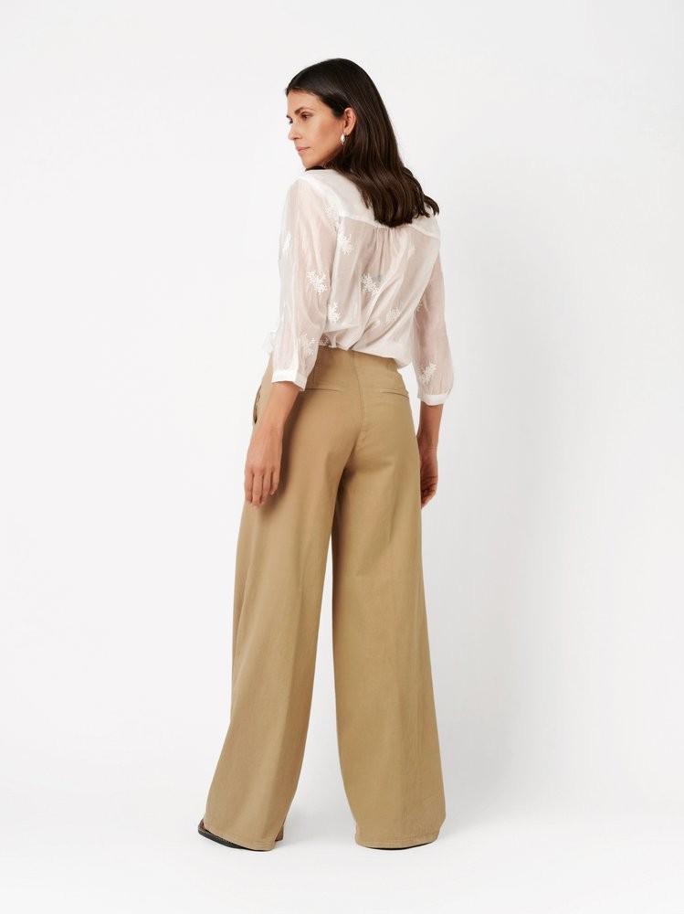 TONI Pantalon Jenny Palazzo 11-39/1213-72 Beige 3