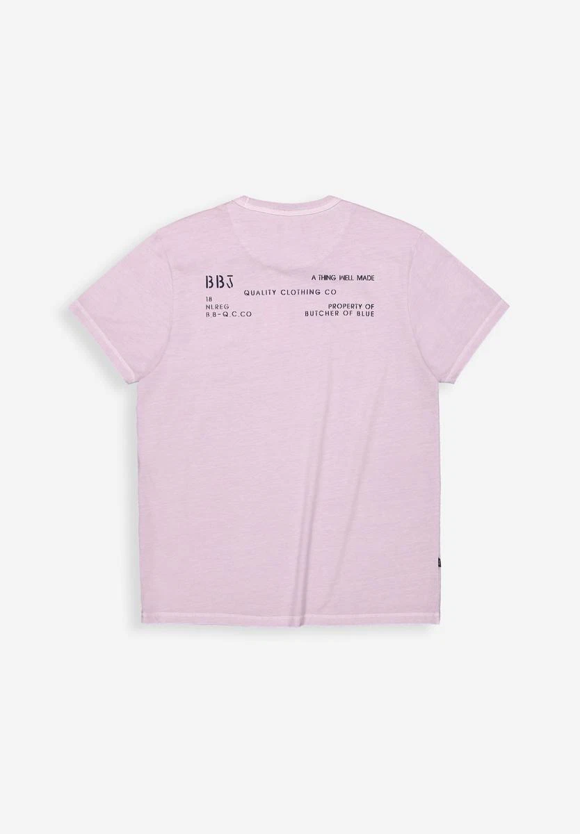 Butcher of Blue T-Shirt Classic Hook Paars 4