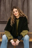 &Co Woman Trui SW142 Groen 5