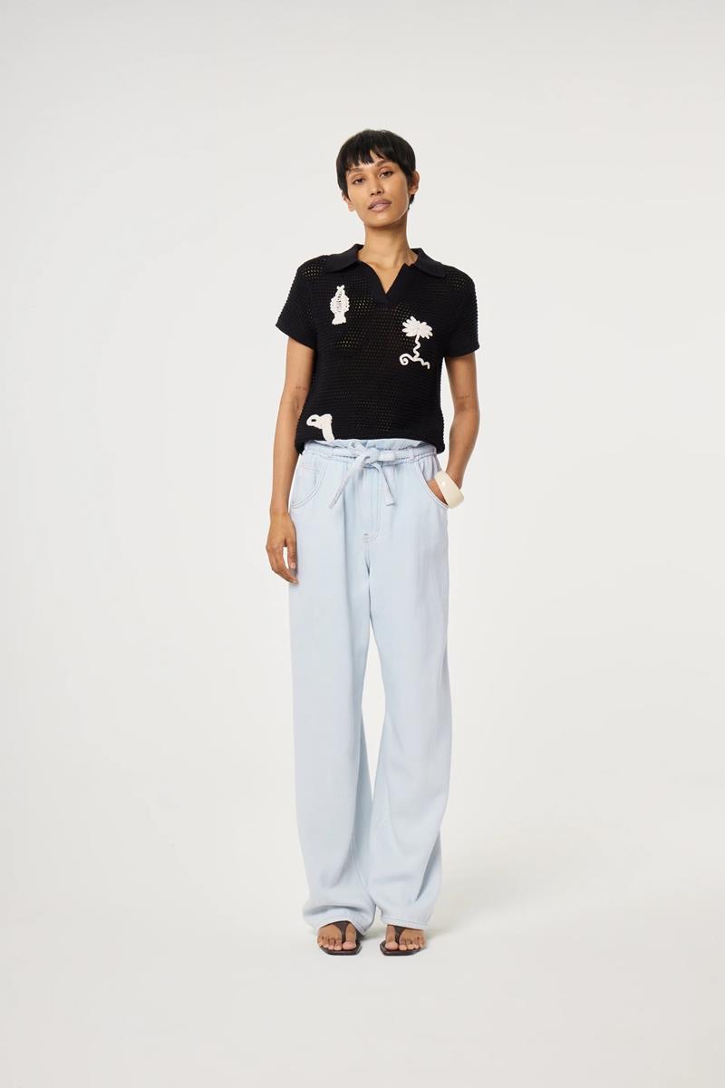 Fabienne Chapot Trui Fin Zwart 1