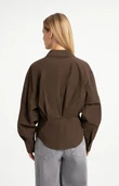 YAYA Blouse 01-201245-609 Bruin 3