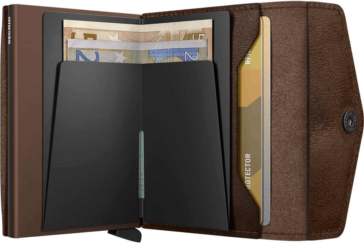 Secrid Wallet EV-Chocolate Bruin 3