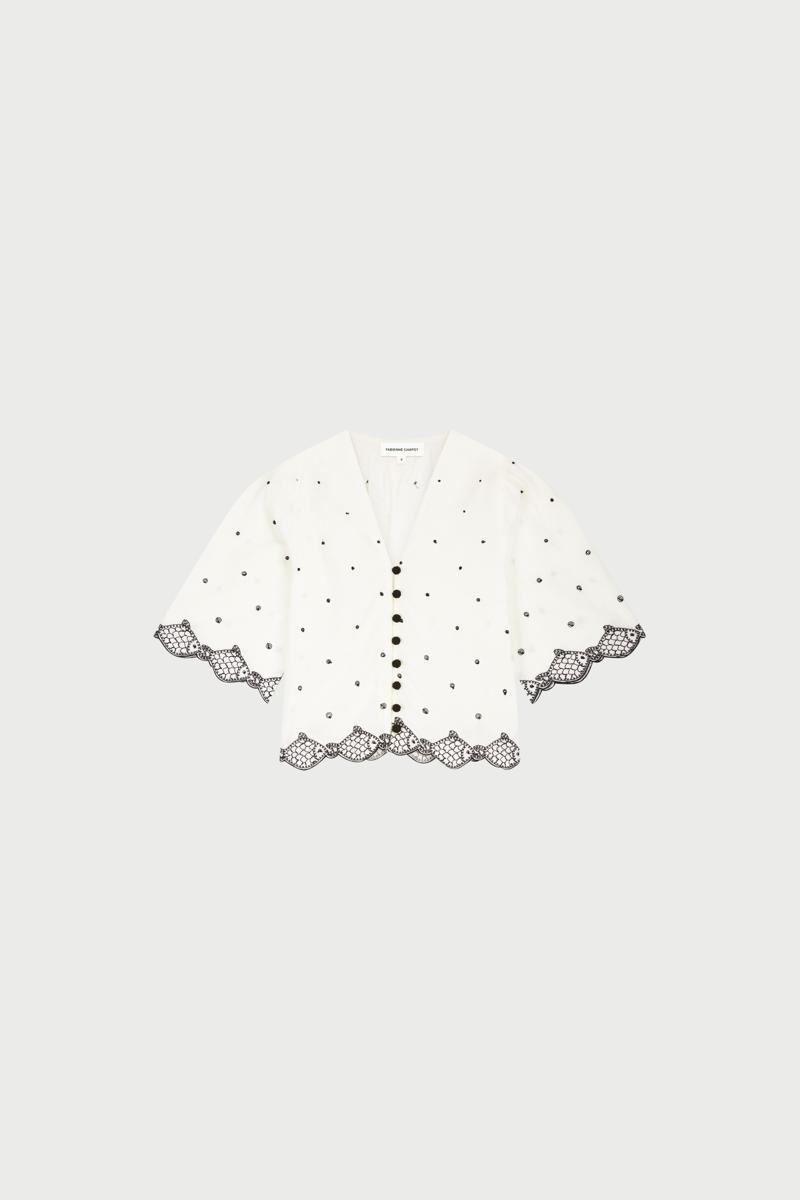 Fabienne Chapot Blouse Tylera Off-White 2