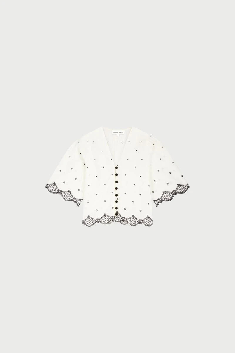 Fabienne Chapot Blouse Tylera Off-White 2