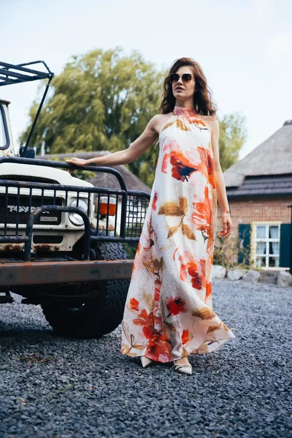 Label DOT Jurk 2613005 Roze 1