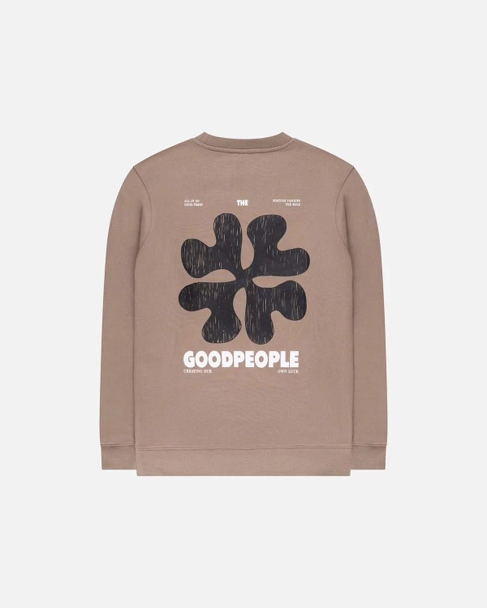 The GoodPeople Sweater Lito Bruin 3