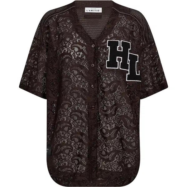 Haute L'Amitié Blouse Court Bruin 1