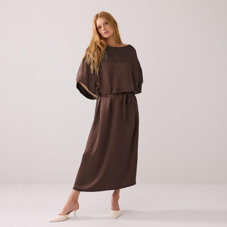 Summum Jurk 5s1651-12084 Bruin 1