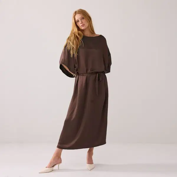 Summum Jurk 5s1651-12084 Bruin 1