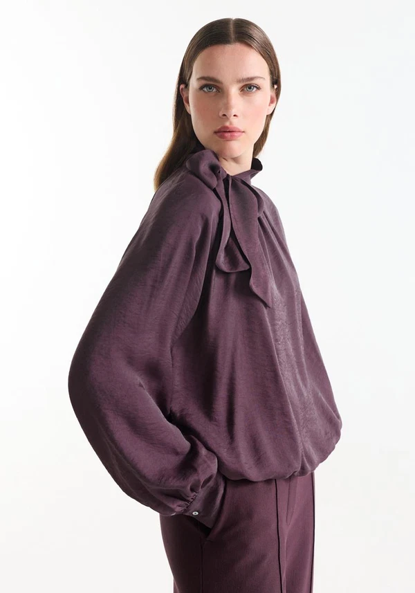Jansen Amsterdam Blouse IRIS W26.4 Paars 1