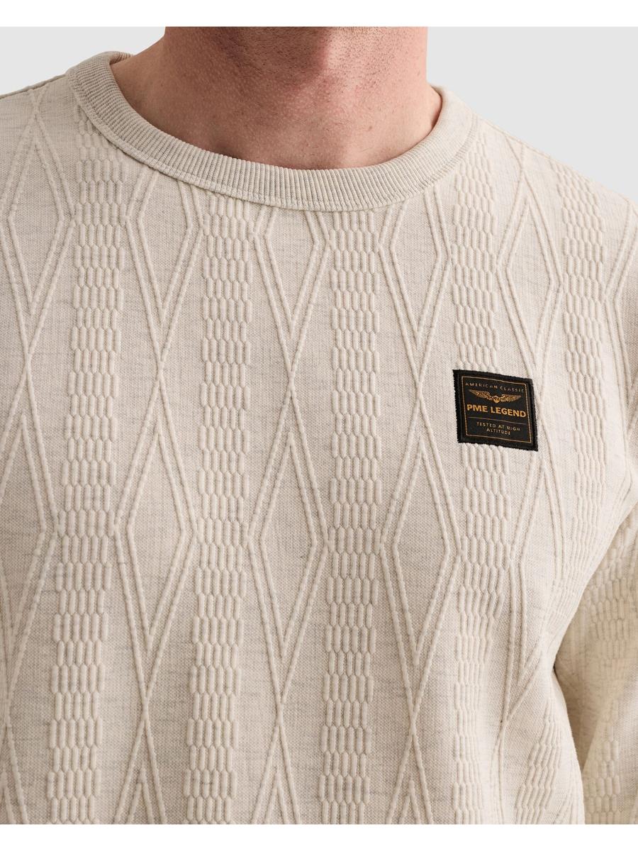 PME Legend Sweater PSW2609471 Off-White 5