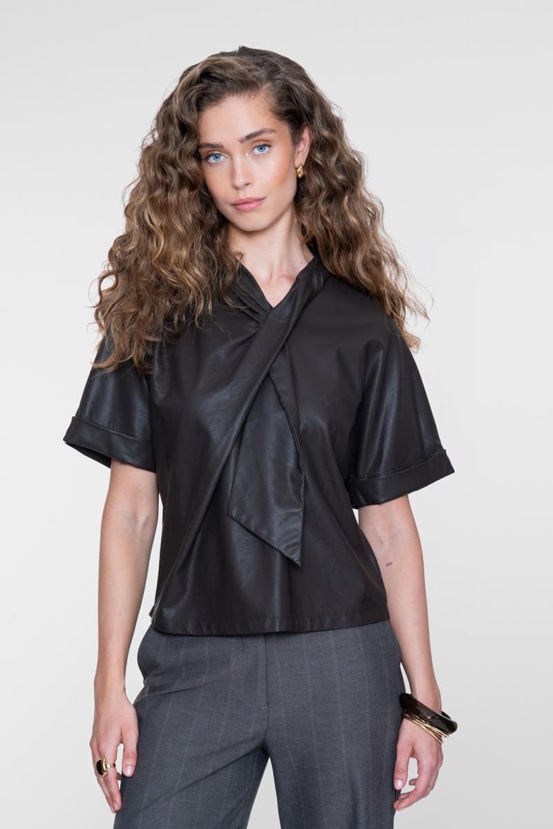 Geisha Blouse 63506-10 Bruin 1