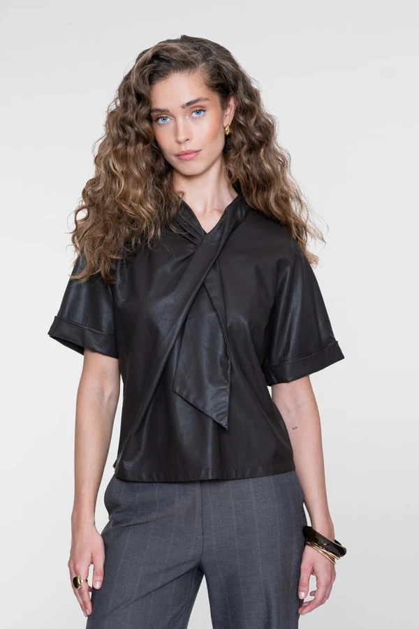 Geisha Blouse 63506-10 Bruin 1