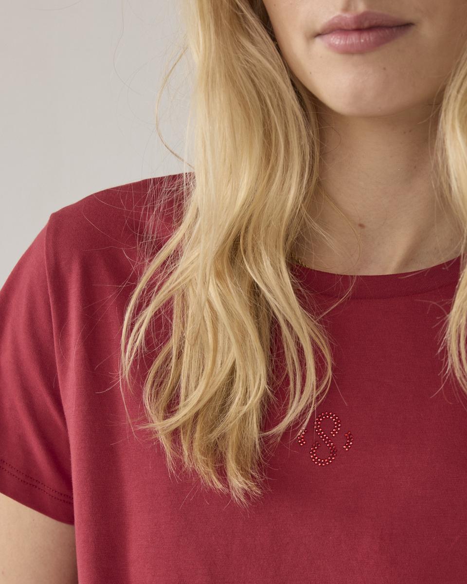 Summum T-Shirt 3s5185-30714 Rood 4