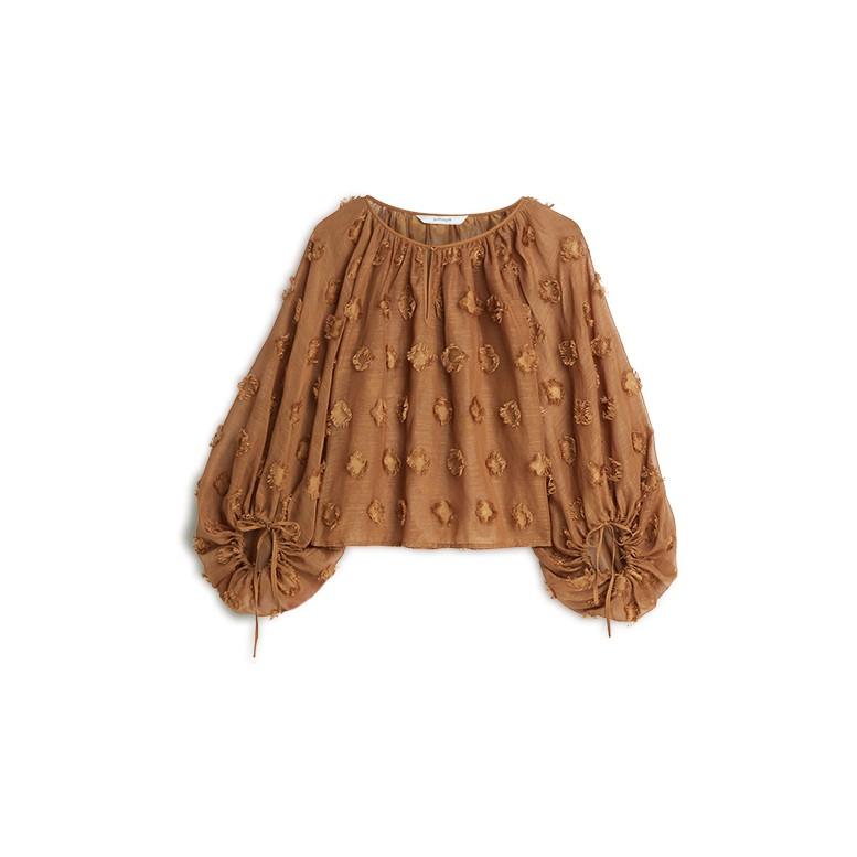 Summum Blouse 2s3408-12413 Bruin 2