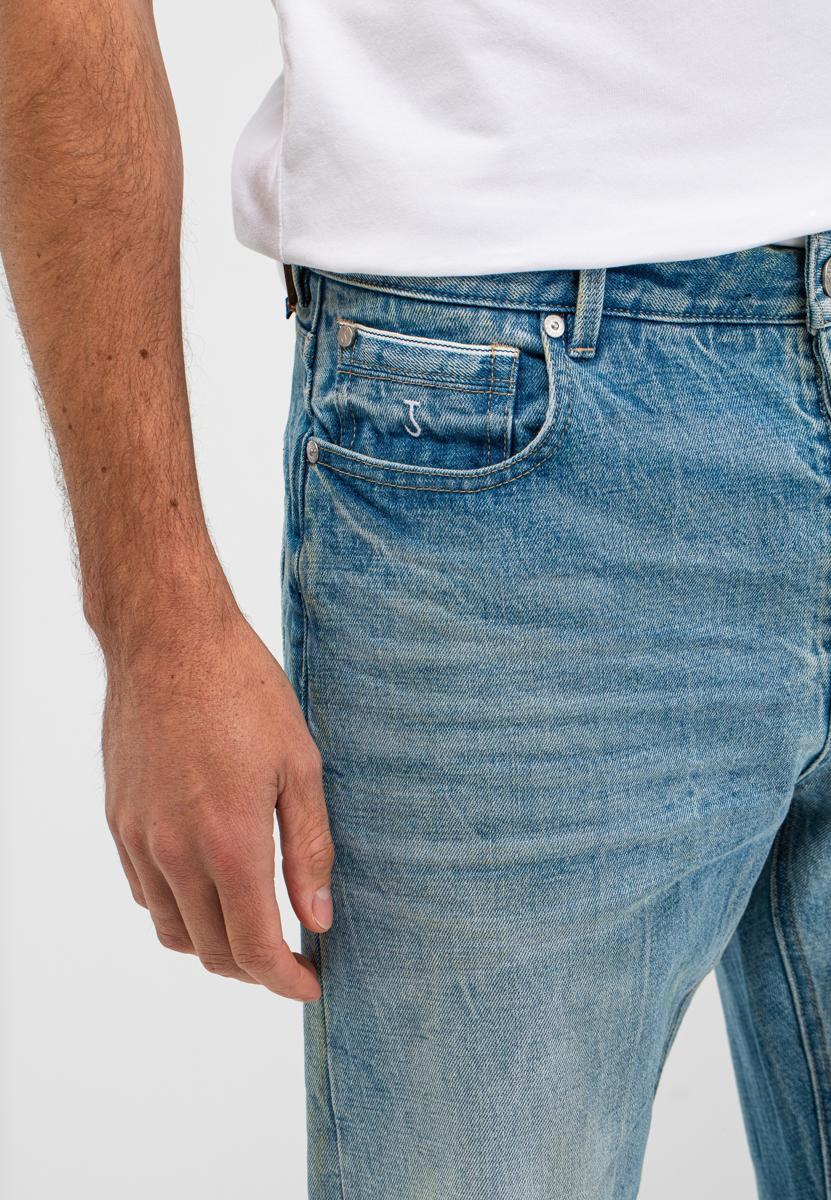 Butcher of Blue Jeans Stockton Straight Blauw 6