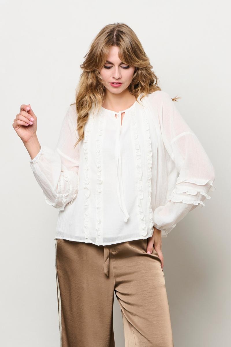 &Co Woman Blouse BL424 Off-White 5