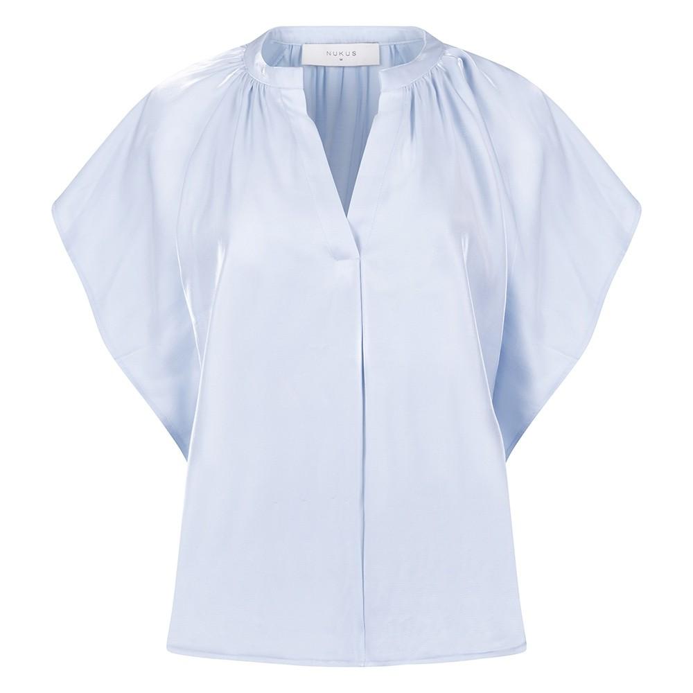 NUKUS Blouse Taylor Blauw 2