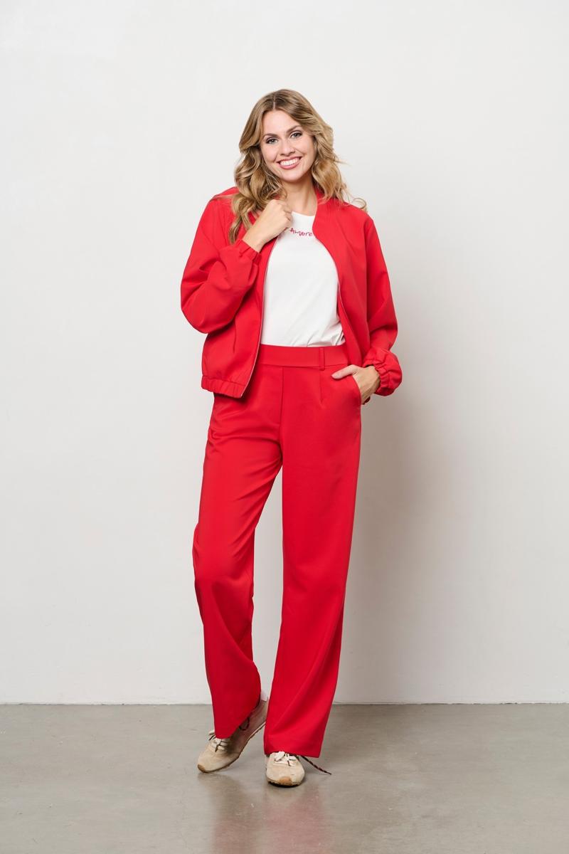 &Co Woman Pantalon Camilla Rood 6