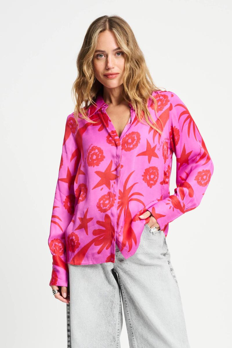 POM Amsterdam Blouse SP9382 Roze 6