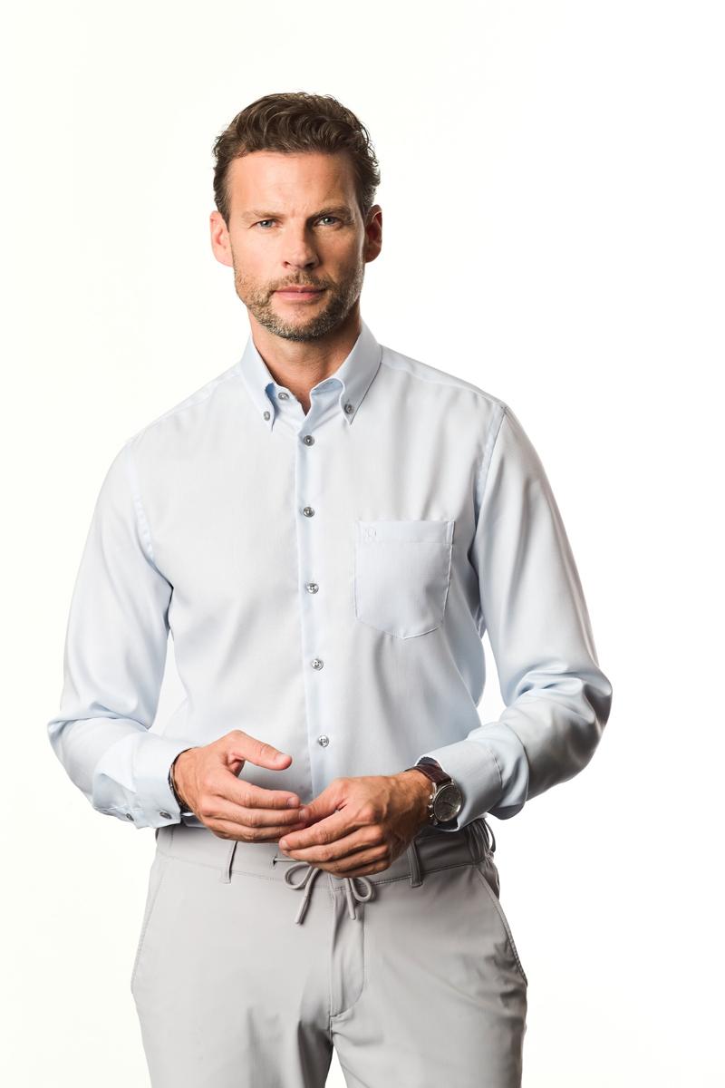 Ledûb Overhemd 0143351 Blauw 3