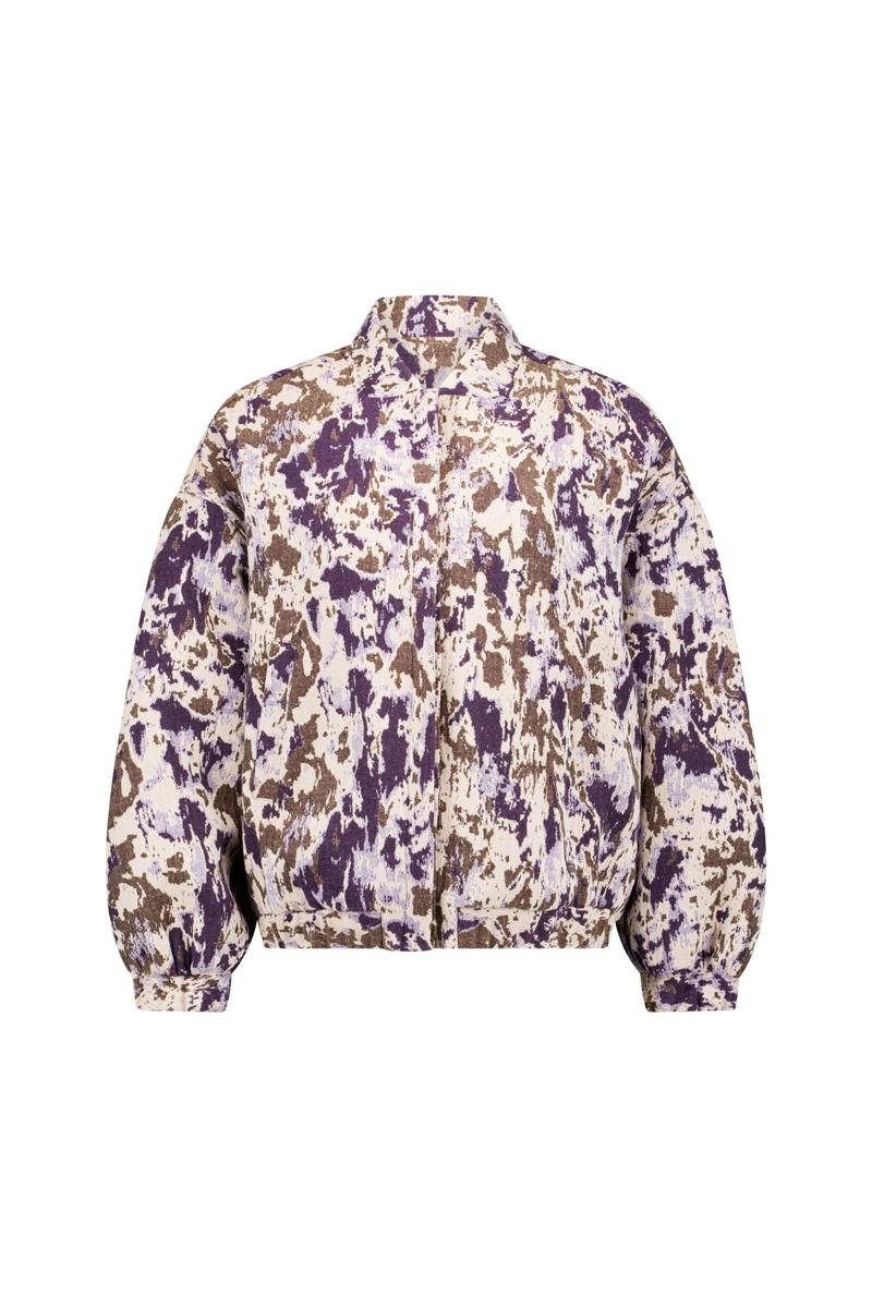 Studio Anneloes Blazer Tina bomber Paars 1