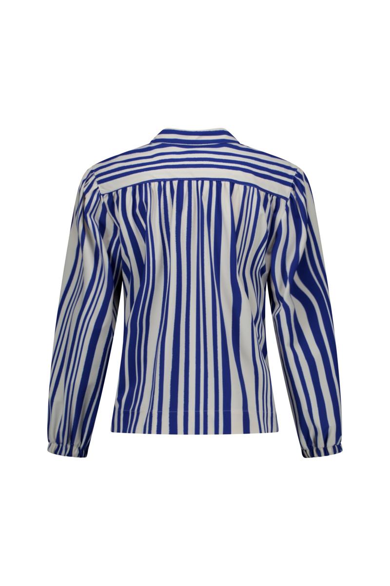 Studio Anneloes Blouse Jinte stripe blou Blauw 2