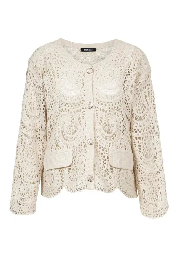 Frank Walder Blouse 716070 Off-White 1