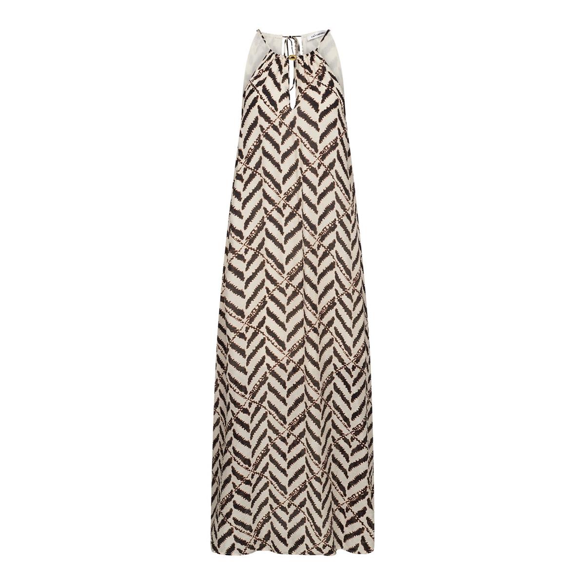 Co'Couture Jurk Memphis Halter Off-White 1