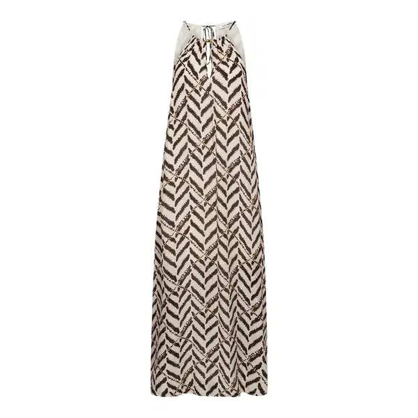 Co'Couture Jurk Memphis Halter Off-White 1