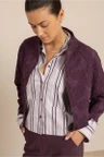 Studio Anneloes Blazer Mels Bomber Paars 1