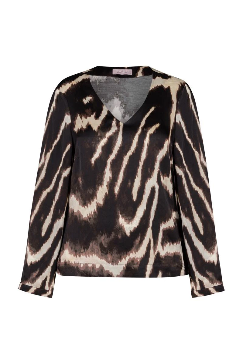 Studio Anneloes Blouse Madison Bruin 2