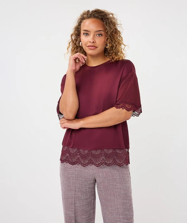 EsQualo T-Shirt F26.05516 Rood 1