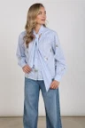 NUKUS Blouse NKF02127 Blauw 3