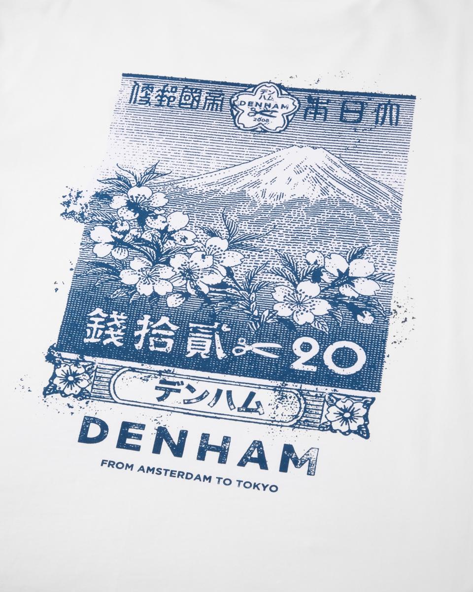 Denham T-Shirt 01-26-07-52-519 Wit 3
